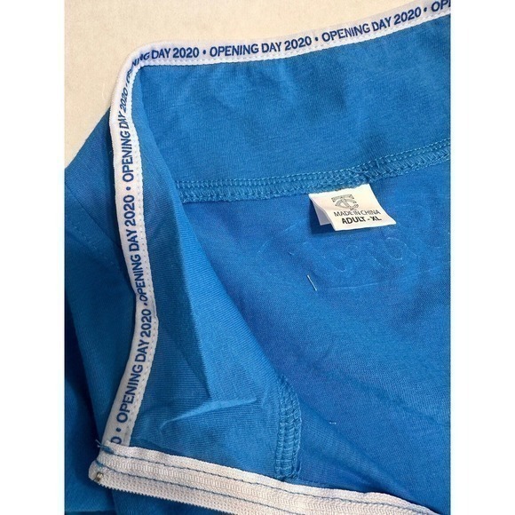 Minnesota Twins Mens Pullover Extra Large XL Blue Gray 1/4 Zip Logo MLB Baseball - Picture 10 of 13